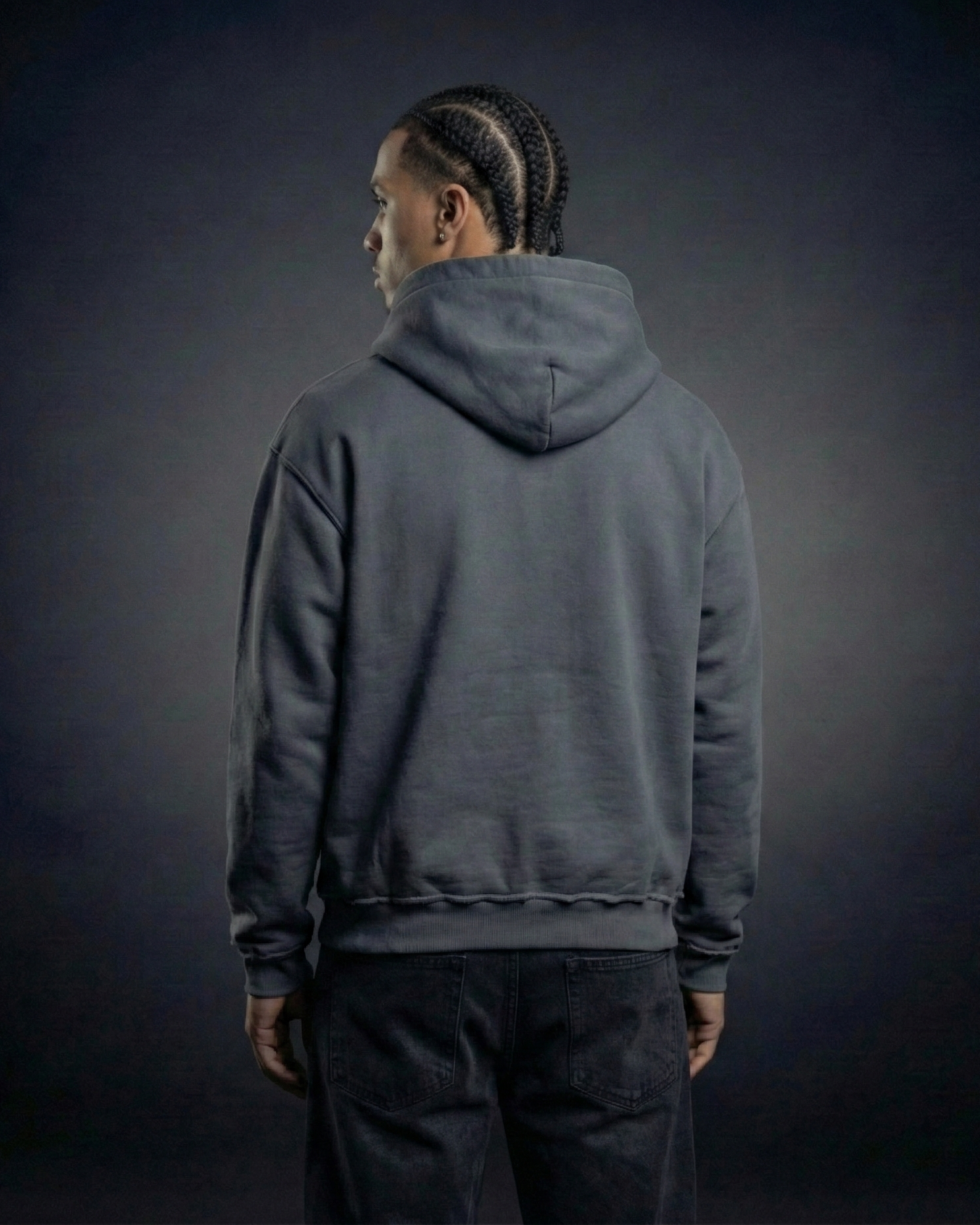 Explosive Behavior Grey-White Zip Up