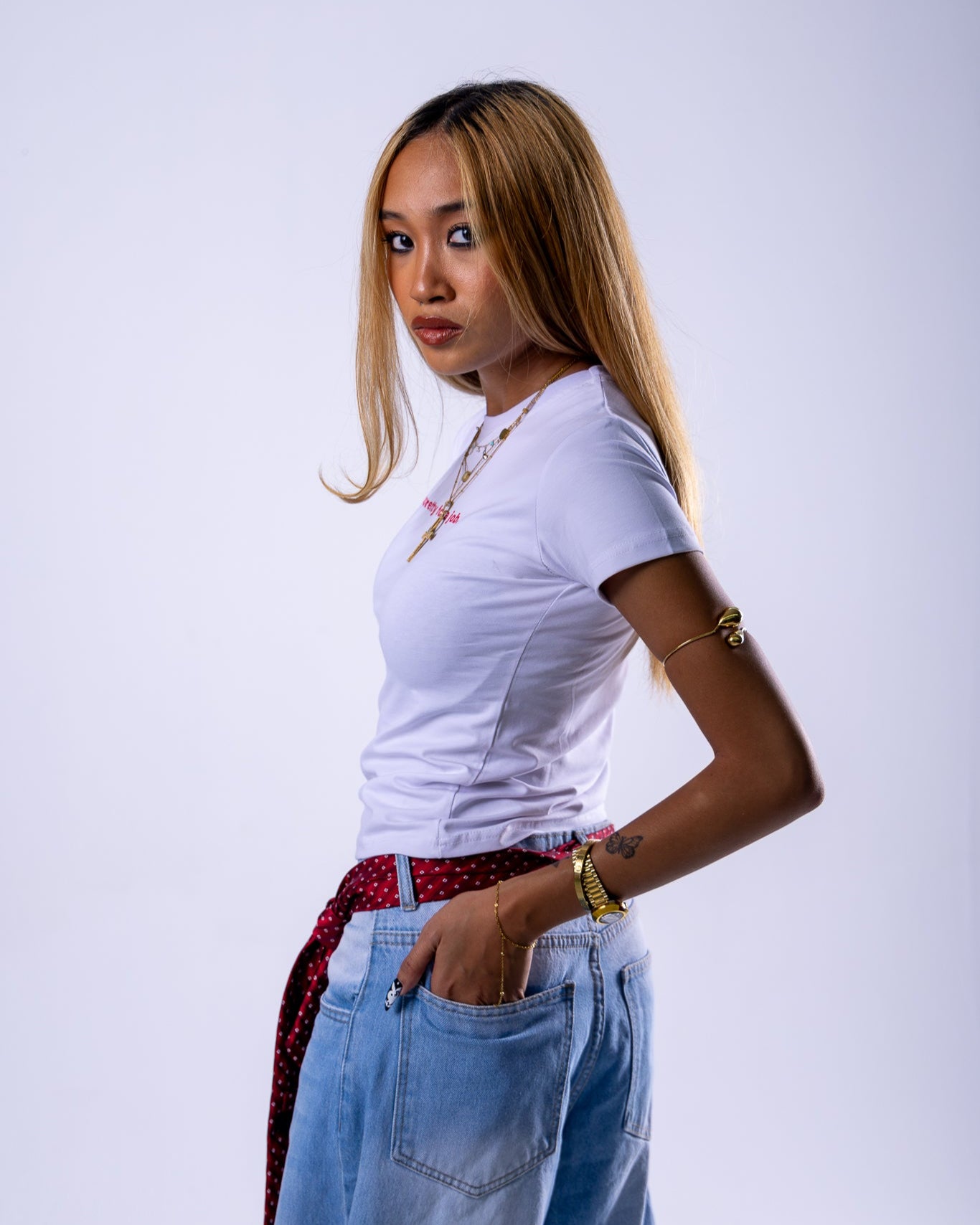 Too pretty for a job baby tee