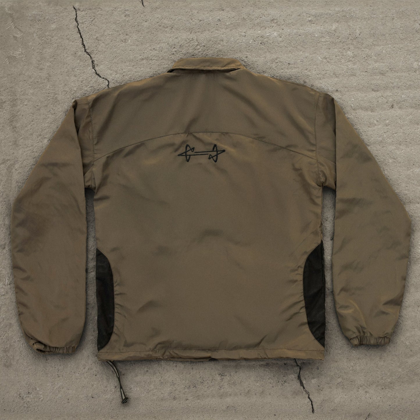 REVERSE ELEMENT OLIVE TRACK-JACKET