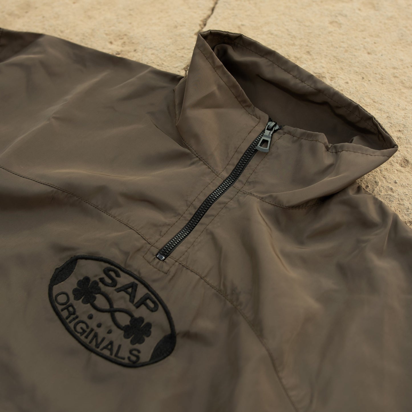 REVERSE ELEMENT OLIVE TRACK-JACKET